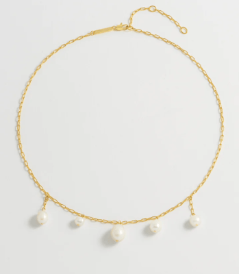Estella Bartlett Pearl Drop Necklace